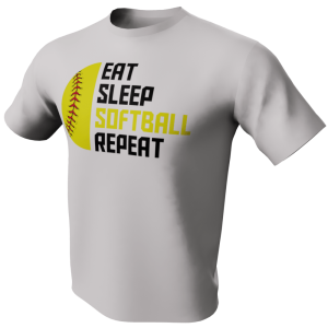 Eat Sleep Softball T-Shirt